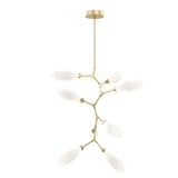 Fiori Vine Chandelier By Hammerton, Size: Medium, Finish: Gilded Brass