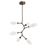 Fiori Vine Chandelier By Hammerton, Size: Small, Finish: Falt Bronze