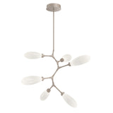 Fiori Vine Chandelier By Hammerton, Size: Small, Finish: Metallic Beige Silver