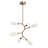 Fiori Vine Chandelier By Hammerton, Size: Small, Finish: Novel Brass