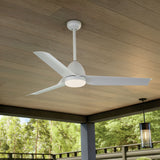 Fit 54” Outdoor Ceiling Fan White By Kichler - Lifestyle View