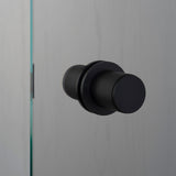 Fixed Door Knob Linear Welders Black Double Side By Buster And Punch