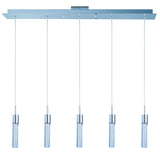Fizz IV 5-Light LED Pendant by ET2