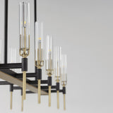 Flambeau Linear Suspension by Maxim Lighting