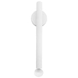 Flauta Wall Light Medium White By Flos