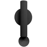 Flauta Wall Light Small Black By Flos