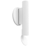 Flauta Wall Light Small White By Flos - Side View