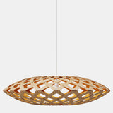 Flax Pendant Light Bamboo Orange 59 Inch By David Trubridge