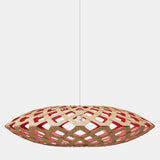 Flax Pendant Light Bamboo Red 43 Inch By David Trubridge
