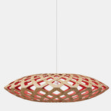 Flax Pendant Light Bamboo Red 59 Inch By David Trubridge