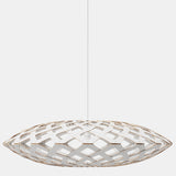 Flax Pendant Light White 2 Sides 59 Inch By David Trubridge
