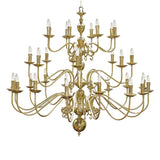Flemish Chandelier 16+8+8 Arm