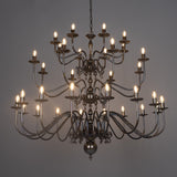 Flemish Chandelier 16+8+8 Arm - Antique Brass