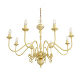 Flemish Single Tier Chandelier - Polished Brass