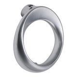 Flessum Door Knocker in Satin Chrome by Colombo Design