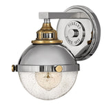 Fletcher Small Single Light Vanity - Polished Nickel - by Hinkley