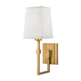 Fletcher Wall Sconce - Aged Brass by Hudson Valley