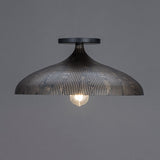Fleur Flush Mount Black / Gold by Maxim Lighting