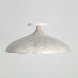 Fleur Flush Mount White/Gold by Maxim Lighting