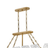 Fleur Large Ten-Light Linear