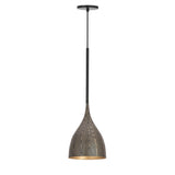 Fleur Mini Pendant Black / Gold by Maxim Lighting