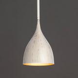 Fleur Mini Pendant White/Gold by Maxim Lighting