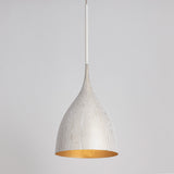 Fleur Small Pendant White/Gold by Maxim Lighting