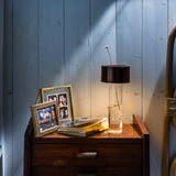 Fleur Table Lamp Burgundy By Foscarini