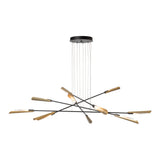 Flight 10-Light Chandelier Large, by Hubbardton Forge