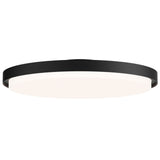 Float Flush Mount Medium Black By Maxim Lighting