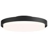 Float Flush Mount Small Black By Maxim Lighting