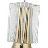 Floe Pendant Light Metallic Brass Clear Crystal By Kuzco - Detailed View1