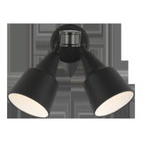 Flood Light Flood with Photo and Motion Sensor Flood Light — 22.5 Inch, Black with Black Glass