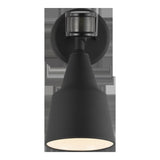 Flood Light Flood with Photo and Motion Sensor Flood Light — 5.69 Inch, Black with Black Glass