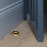 Floor Door Stop Brass By Buster And Punch Lifestyle View