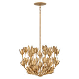 Flora Medium Convertible Semi-Flush Mount - Burnished Gold - by Hinkley
