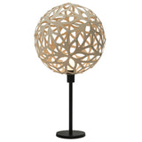 Floral Table Lamp Bamboo By David Trubridge