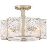 Florian Semi Flush Mount Small Glacial By Frederic Ramond1