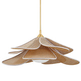 Florina Pendant - 44 Inch - Aged Brass by Hudson Valley