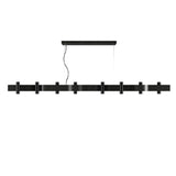 Flow Linear Pendant Light By Accord, Color: Charcoal, Size: Large, ,| Casa Di Luce Lighting