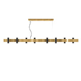 Flow Linear Pendant Light By Accord, Color: Louro Frejo, Size: Large, ,| Casa Di Luce Lighting