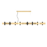 Flow Linear Pendant Light By Accord, Color: Sand, Size: Large, ,| Casa Di Luce Lighting