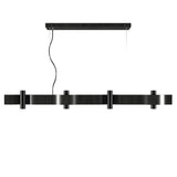 Flow Linear Pendant Light By Accord, Color: Charcoal, Size: Small, ,| Casa Di Luce Lighting