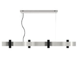 Flow Linear Pendant Light By Accord, Color: Organic White, Size: Small, ,| Casa Di Luce Lighting