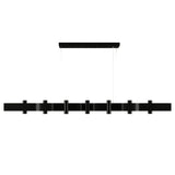 Flow Linear Pendant Light Charcoal By Accord, , | Casa Di Luce Lighting