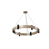 Flow Round Pendant Light Light By Accord, Color: Organic Cappuccino, Size: Small, Medium, Large, ,| Casa Di Luce Lighting
