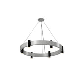 Flow Round Pendant Light Light By Accord, Color: Organic White, Size: Small, Medium, Large, ,| Casa Di Luce Lighting