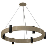 Flow Round Pendant Light Sand By Accord, , | Casa Di Luce Lighting
