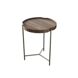 Flow Side Table By Accord, Color: American Walnut, Maple, Size: Small, Medium, ,| Casa Di Luce Lighting