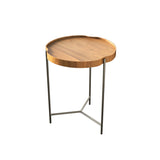 Flow Side Table By Accord, Color: Louro Freijo, Size: Small, Medium, ,| Casa Di Luce Lighting